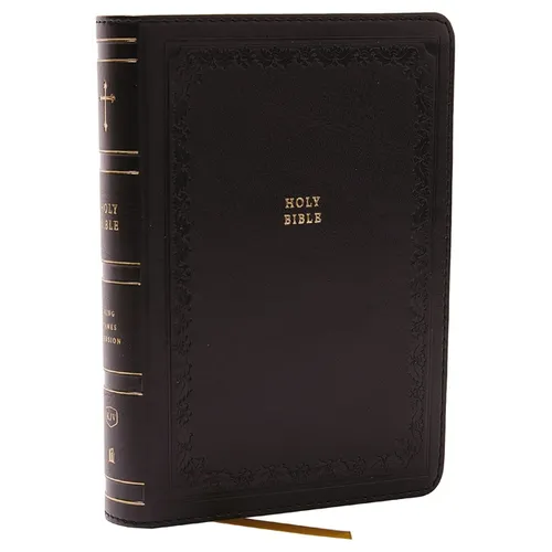 KJV Holy Bible: Compact with 43,000 Cross References, Black Leathersoft, Red Letter, Comfort Print: King James Version - Imitation Leather