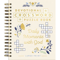 Daily Moments with God: Devotional Crossword Puzzle Book (36 Daily Devotions with Inspiring Activities to Enjoy God's Presence) - The Perfect Gift for - Spiral